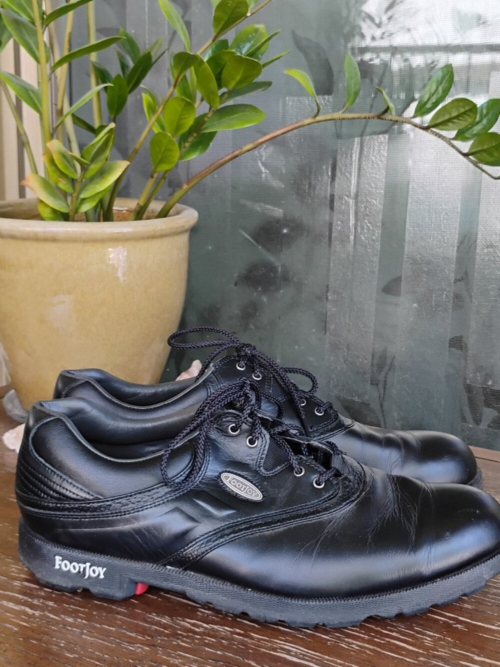 Footjoy Originals 53928c Black Leather Golf Shoes Men’s Sz 11M US Lace Up